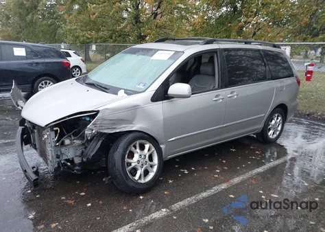 2005 Toyota Sienna Xle Limited из США, поврежденный, VIN 5TDBA22C05S036087